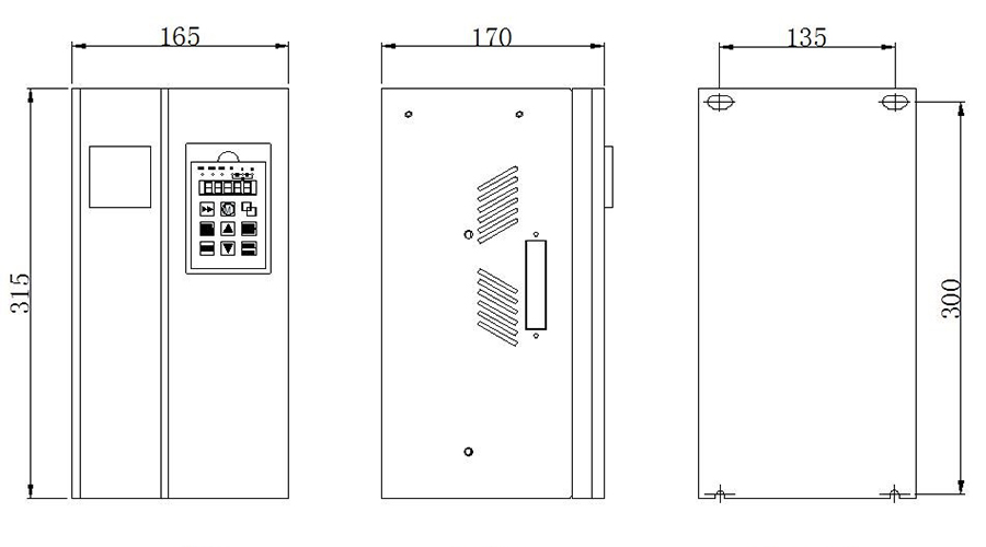 Source de Puissance de Chauffage par Induction de 5 à 8kw (générateur ou convertisseur mural)